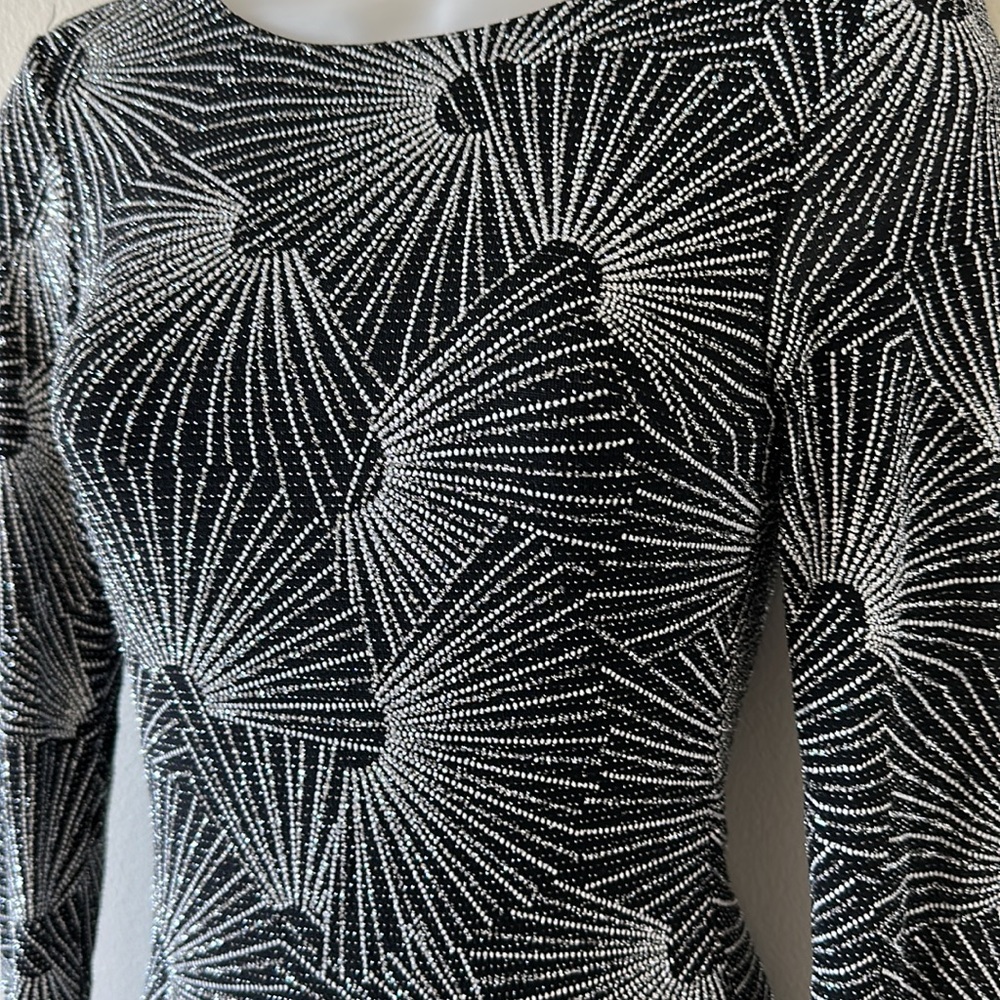 Silver shimmer dress - Picture 3 of 3